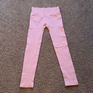 Pink leggings